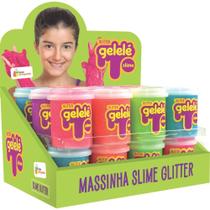 Slime Gelelé Pote Glíter 152G - Caixa com 24 Unidades Slime Gelelé Pote Glíter 152G - Caixa com 24 Unidades