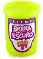Slime gelele que brilha no escuro