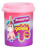 Slime Gelelé Unicórnio 152g Massinha Para Modelar Colorido