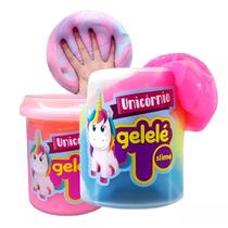 Slime Gelelé Unicórnio Colorida - 152g