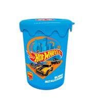 Slime Hot Wheels Metalizado 180g Sortido Doce Brinquedo Gele Slime Hot Wheels Metalizado 180g Sortido Doce Brinquedo Gele