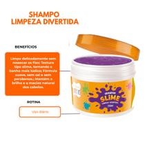Slime Kids Facinatus shampoo limpeza divertida, hidratação mágica
