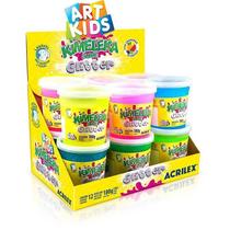 Slime Kimeleka Com Glitter 180g - Cores Sortidas - Caixa Com 12 Slime Kimeleka Com Glitter 180g - Cores Sortidas - Caixa Com 12