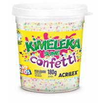Slime Kimeleka Confeti 180G Cores ST - Acrilex