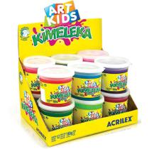Slime Kimeleka Cores Sortidas 180G - Caixa com 12 Slime Kimeleka Cores Sortidas 180G - Caixa com 12