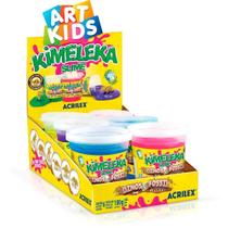 Slime Kimeleka Dinos Fossil 180G - Caixa com 6 Slime Kimeleka Dinos Fossil 180G - Caixa com 6