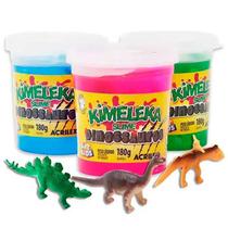 Slime Kimeleka Dinossauro Pote Unidade 180g - Art Kids