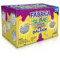 Slime Kimeleka Galáxia Fábrica de Slime Caixa com 4