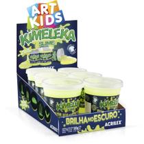 Slime Kimeleka GLOW IN THE DARK - Brilha NO Escuro - Display com 06 Slime Kimeleka GLOW IN THE DARK - Brilha NO Escuro - Display com 06
