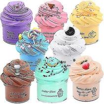 Slime Kit Butter, pacote com 8 brinquedos de alívio de estresse para crianças Slime Kit Butter, pacote com 8 brinquedos de alívio de estresse para crianças