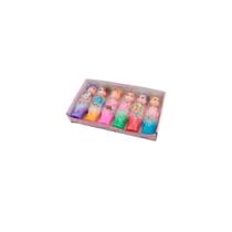 Slime Lama de Cristal Sereia c/ Chaveiro de Boneca
