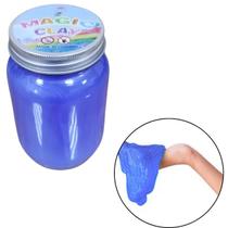 Slime Magic Clay com Glitter Sortido Pote com 300g Roayl