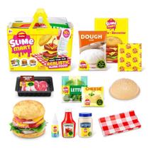 Slime Mart Médio Hamburguer - Fun Divirta-se Slime Mart Médio Hamburguer - Fun Divirta-se
