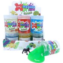 Slime Meleka Safari Sortido 130G Display com 12 Slime Meleka Safari Sortido 130G Display com 12