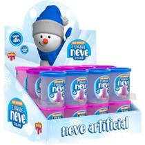 Slime Neve Color 8G - Expande - Display com 24 Unidades Slime Neve Color 8G - Expande - Display com 24 Unidades