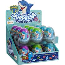 Slime OVO Surpresa Fundo do MAR 98G Display com 18 Unidades Slime OVO Surpresa Fundo do MAR 98G Display com 18 Unidades
