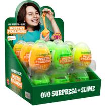 Slime OVO Surpresa Insetos Pegajosos DP.C/18 Slime OVO Surpresa Insetos Pegajosos DP.C/18