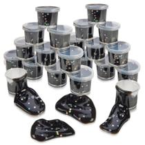 Slime Playbees Black Nebula, pacote com 24, Galaxy Star Kids