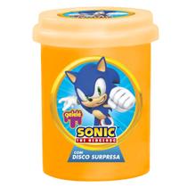 Slime Sonic com Disco Surpresa Gelelé 152g - Doce Brinquedo