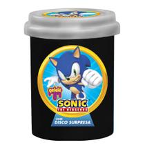 Slime Sonic com Disco Surpresa Gelelé 152g - Doce Brinquedo