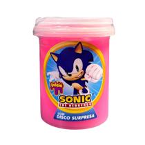 Slime Sonic Gelele Com Discos Surpresa Slime Sonic Gelele Com Discos Surpresa
