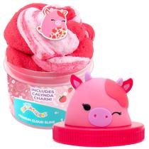 Slime Squishmallows Original Calynda The Cow 240 ml com 3 suplementos Slime Squishmallows Original Calynda The Cow 240 ml com 3 suplementos