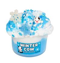 Slime Winter Cow Cloud 240 ml branco e azul com aroma de baunilha Slime Winter Cow Cloud 240 ml branco e azul com aroma de baunilha