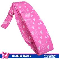 Sling Baby Alive - Canguru - Acessório Para Carregar Boneca