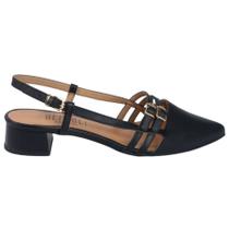 Sling back Neftali Couro 34004