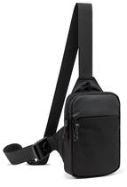 Sling Bag higouta Mini impermeável para homens e mulheres preta