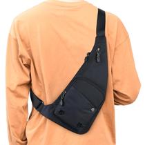 Sling Bag Peicees Impermeável para Homens - Pequena e Compacta Sling Bag Peicees Impermeável para Homens - Pequena e Compacta