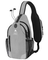 Sling Bag VPBAGE para homens e mulheres, mochila tiracolo para caminhadas Sling Bag VPBAGE para homens e mulheres, mochila tiracolo para caminhadas