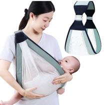 Sling Canguru Carregador De Bebê Conforto Portátil Ajustável Ergonômico Baby Passeio Confortável