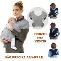 Sling De Vestir Carregador Canguru Algodão Pronto Para Usar