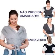 SLING DE VESTIR, LITTLE BENI, CANGURU CARREGADOR DE BEBÊ, WRAP SLING Cor:CinzaTamanho:GG SLING DE VESTIR, LITTLE BENI, CANGURU CARREGADOR DE BEBÊ, WRAP SLING Cor:CinzaTamanho:GG