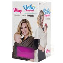 Sling Wrap Bebê Passeio - Pink