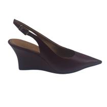 Slingback anabela feminino via uno 968003sxavv Slingback anabela feminino via uno 968003sxavv