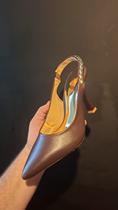 Slingback Mariotta Pampa Brum Ref: 30251-01 Tamanho:35 Slingback Mariotta Pampa Brum Ref: 30251-01 Tamanho:35