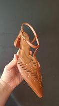 Slingback Ramarim Toffe Ref: 26-16135 Tamanho:35 Slingback Ramarim Toffe Ref: 26-16135 Tamanho:35