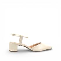 Slingback Salto Bloco Conforto