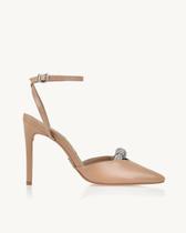 Slingback Uza Salto Alto Couro Venice Pele - C26Q715A0271 Slingback Uza Salto Alto Couro Venice Pele - C26Q715A0271