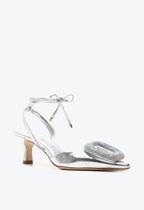 Slingback Whitney Prata Vicenza Feminino Slingback Whitney Prata Vicenza Feminino