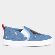 Slip On Bebê Disney Minnie Jeans Menina