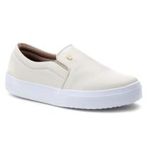 Slip On Feminino Iate Casual Off White Estilo Shoes