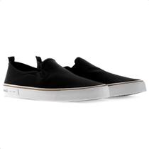 Slip on iate preto masculino