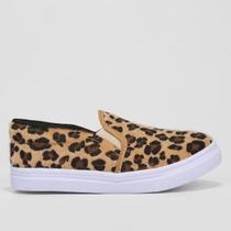 Slip On Infantil Kurz Animal Print Menina