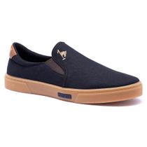 Slip On Masculino Iate Casual Calce Fácil Elástico Conforto