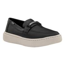 Slip On Preto Detalhe Metalizado OPX
