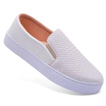 Slip On Sapatenis Feminino Sem Cadarço Casual Tresse