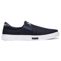 Slip On Tênis Masculino Calce Fácil Lona Polo Joy Casual Tamanho Grande